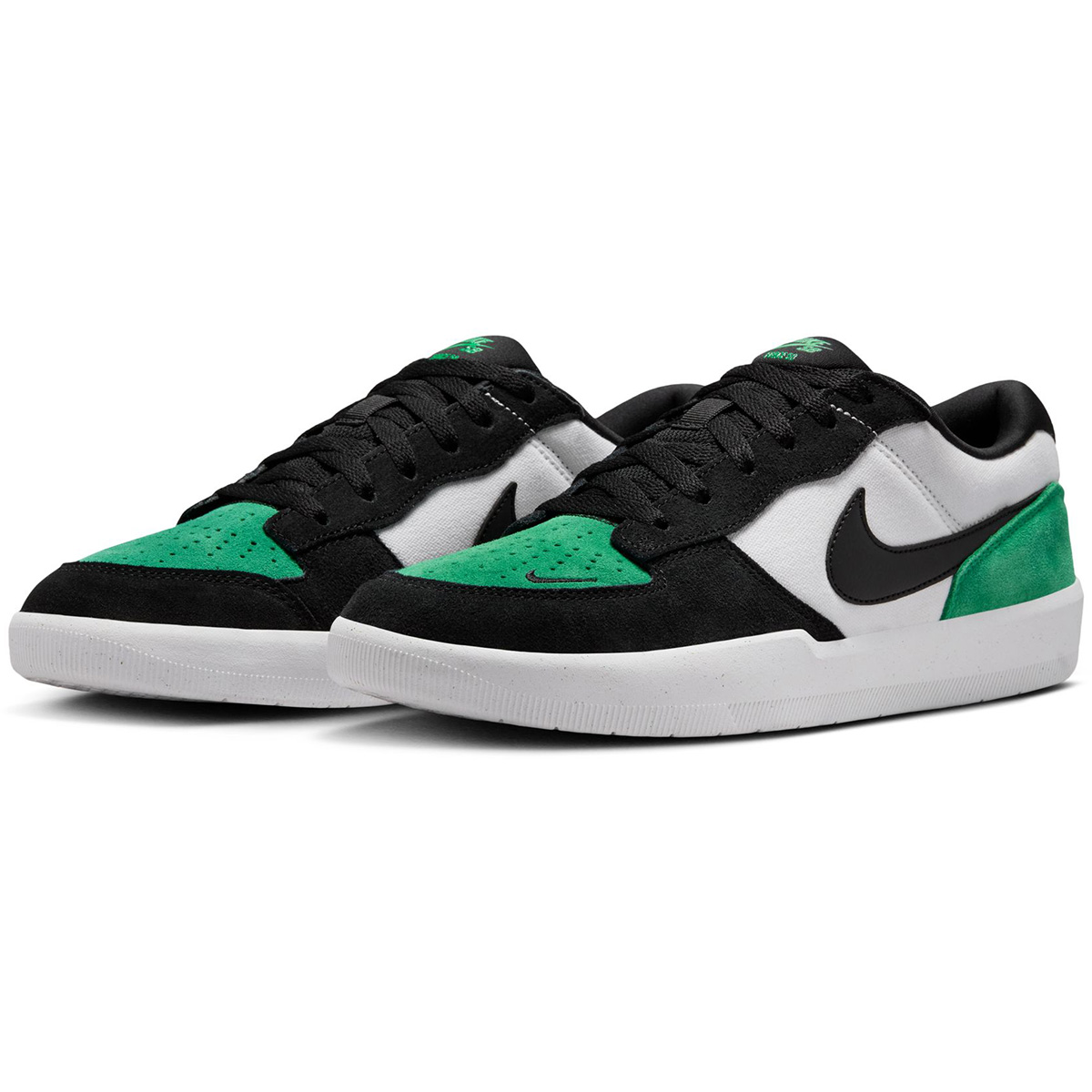 Nike SB Force 58 White/Black-Stadium Green-White Nike SB Force 58 White/Black-Stadium Green-White