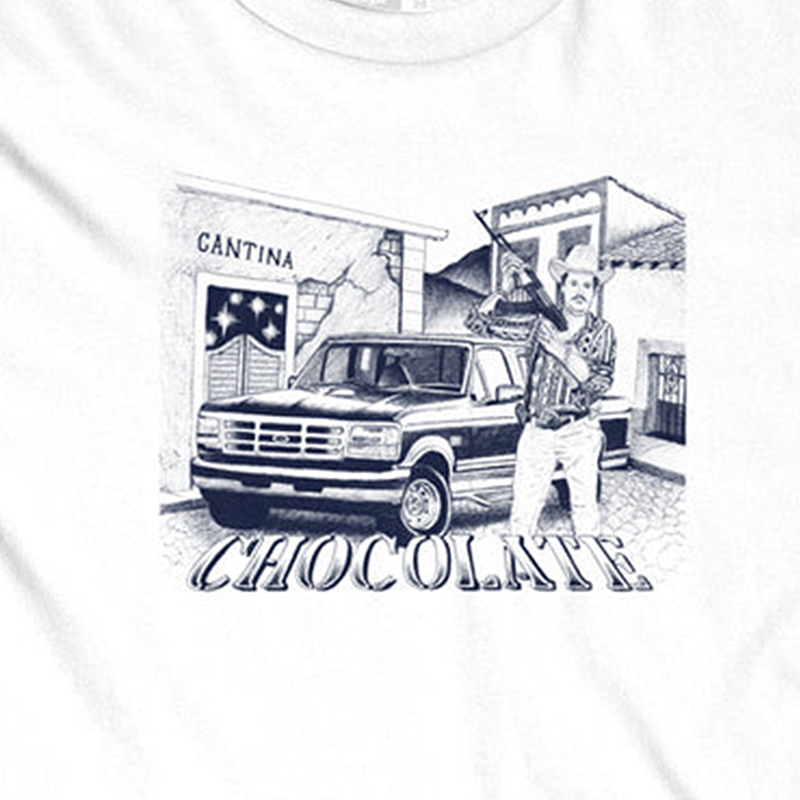 Chocolate Cantina T-Shirt White Chocolate Cantina T-Shirt White