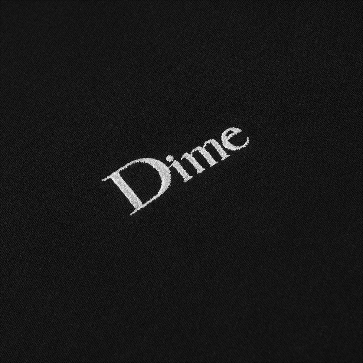 Dime Classic Chenille Logo Hoodie Black | M | 1128268_M