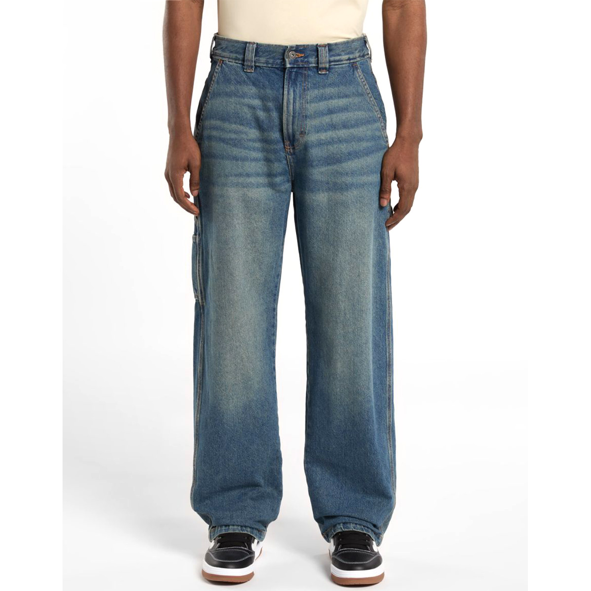 Dickies Stevensville Carpenter Pant Denim Khaki Tinted Blue Dickies Stevensville Carpenter Pant Denim Khaki Tinted Blue