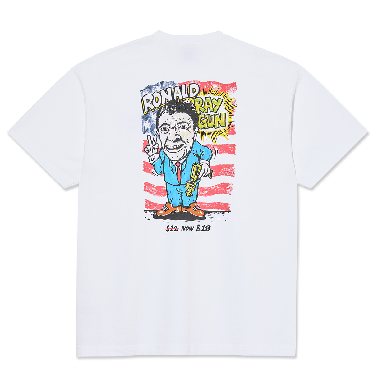 Polar Ray Gun T-shirt White