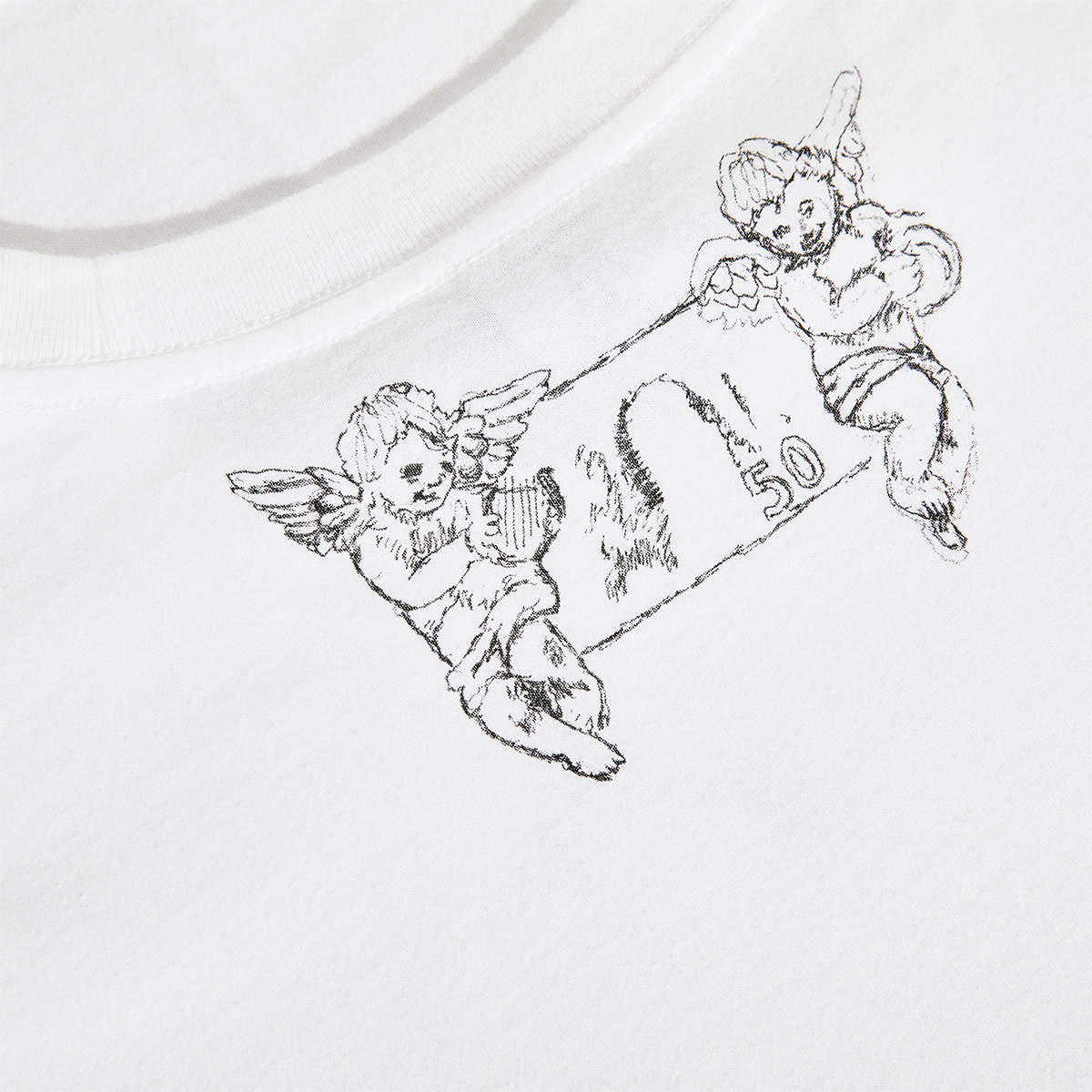 Polar Reve Steve Longsleeve T-shirt White
