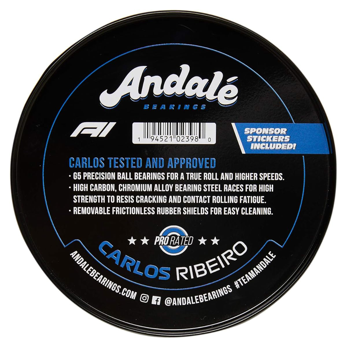 Andale Carlos Ribeiro Pro Bearings Andale Carlos Ribeiro Pro Bearings