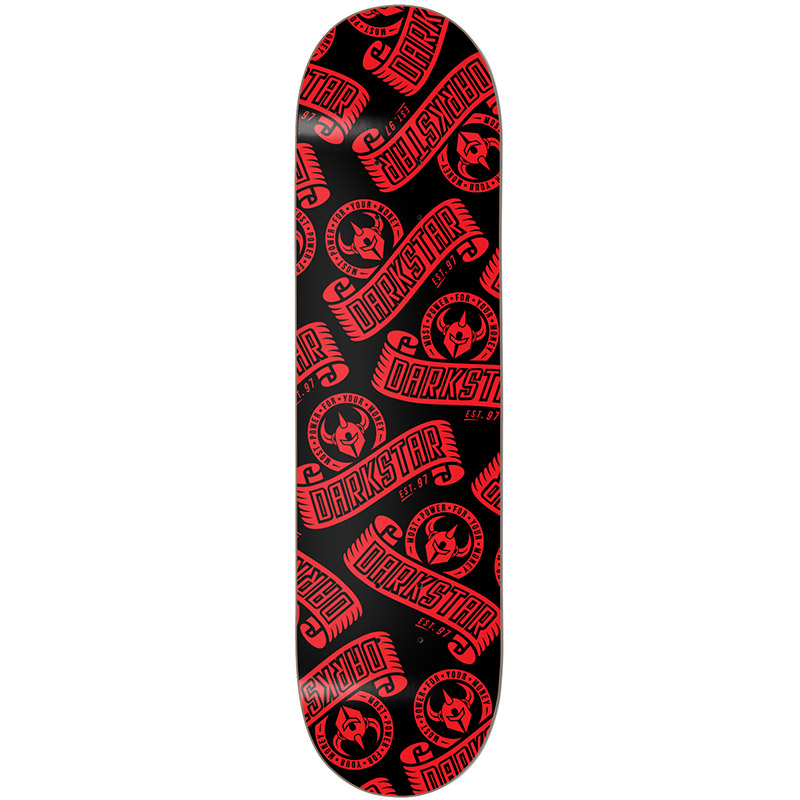 Darkstar ARC RHM Skateboard Deck Red 8.0