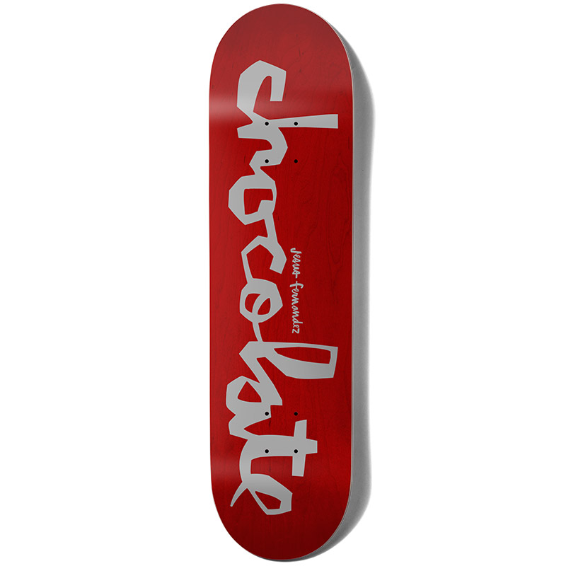 Chocolate Fernandez Reflective Chunk Skateboard Deck 8.125