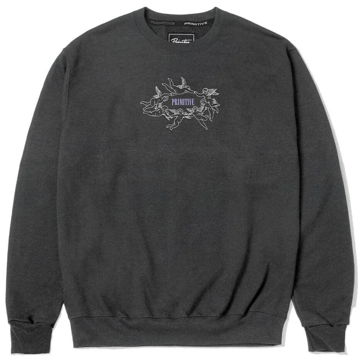 Primitive Trust Heavyweight Crewneck Sweater Black