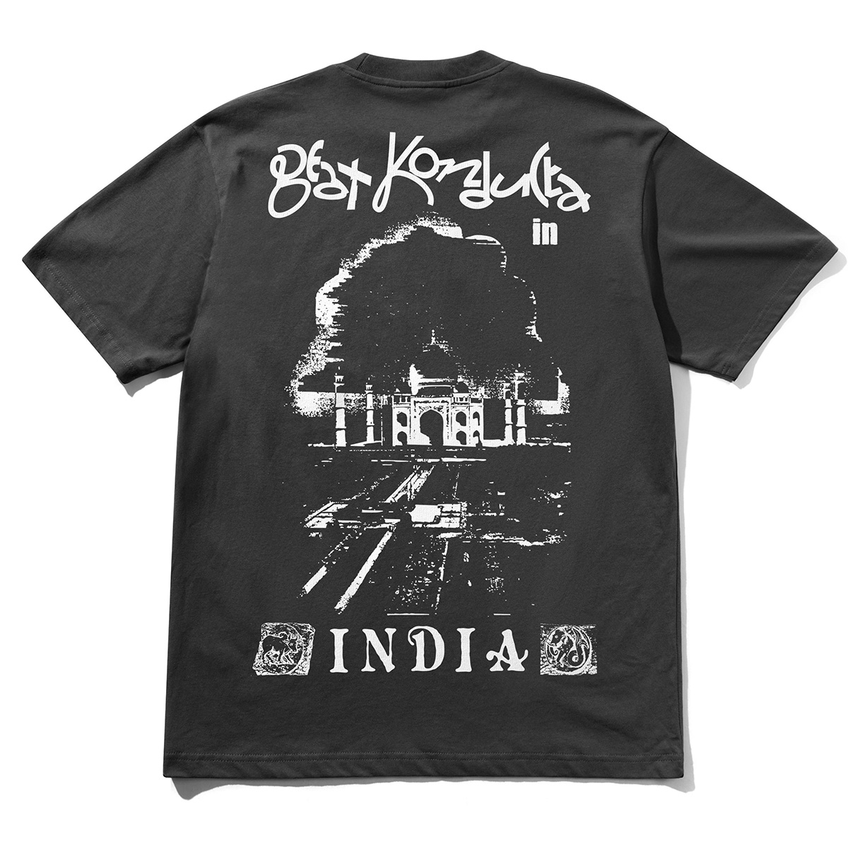 Butter Goods x Madlib India T-shirt Washed Black