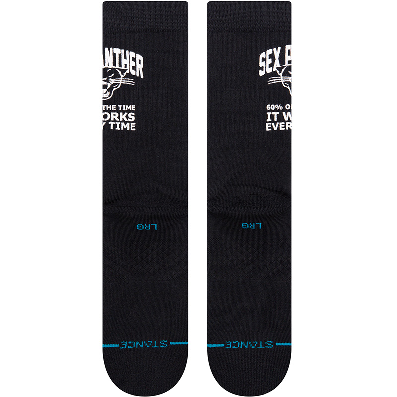 Stance Sex Panther By Odean Socks Black Stance Sex Panther By Odean Socks Black