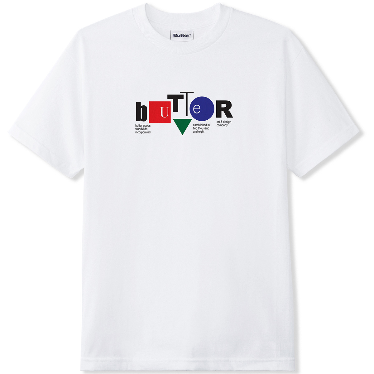 Butter Goods Design Co T-Shirt White