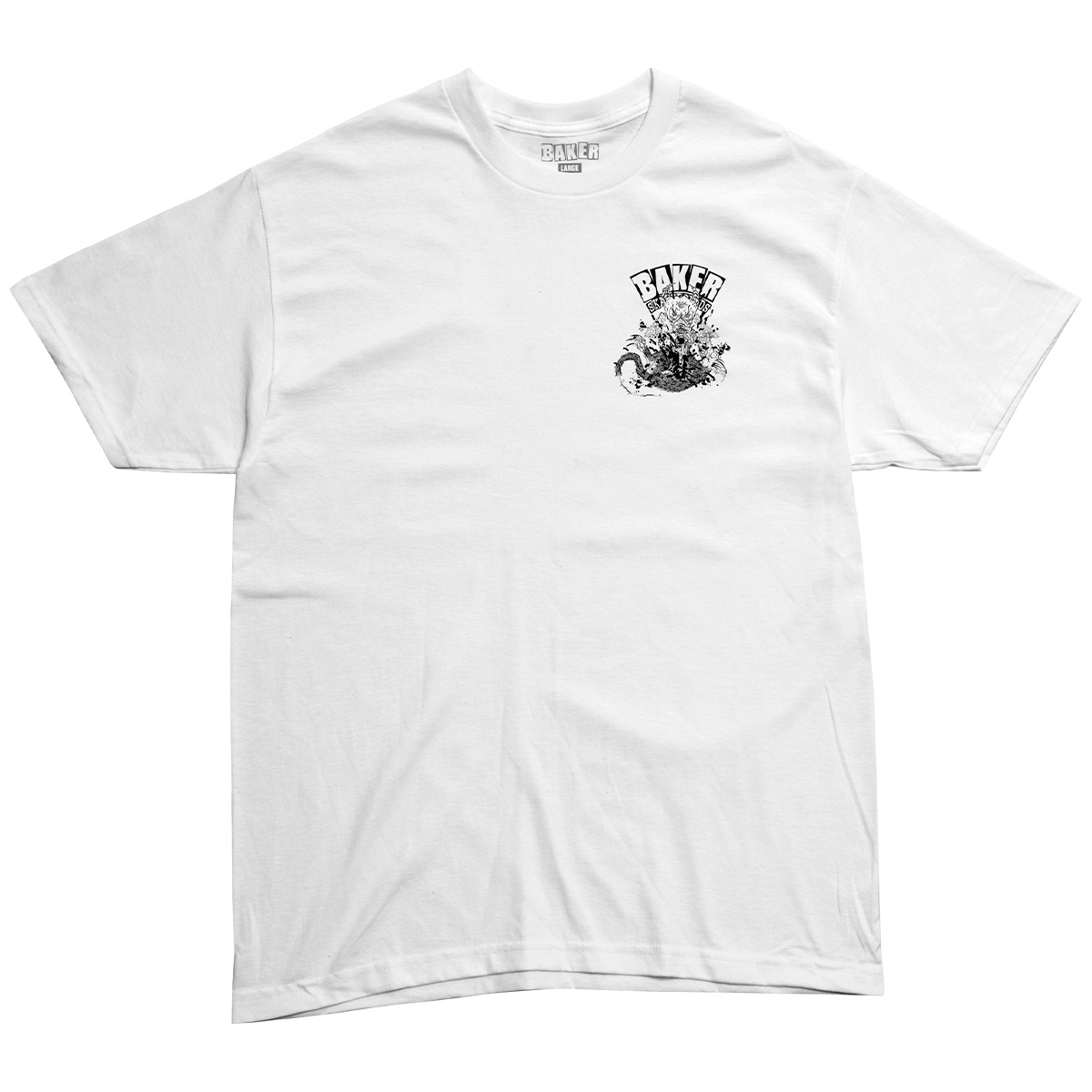 Baker Excalibur T-shirt White Baker Excalibur T-shirt White