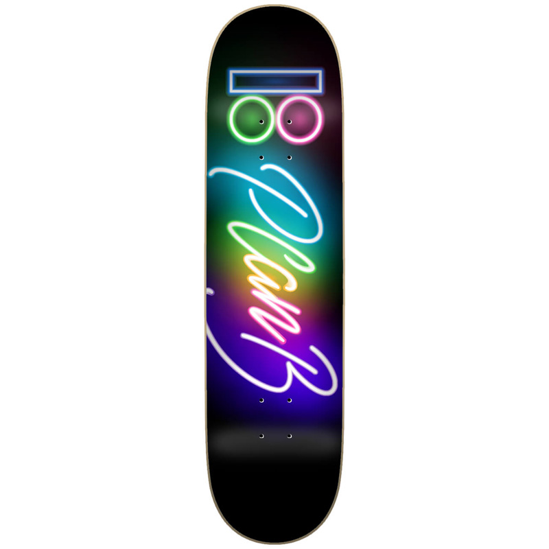 Plan B Team Neon Skateboard Deck 8.375