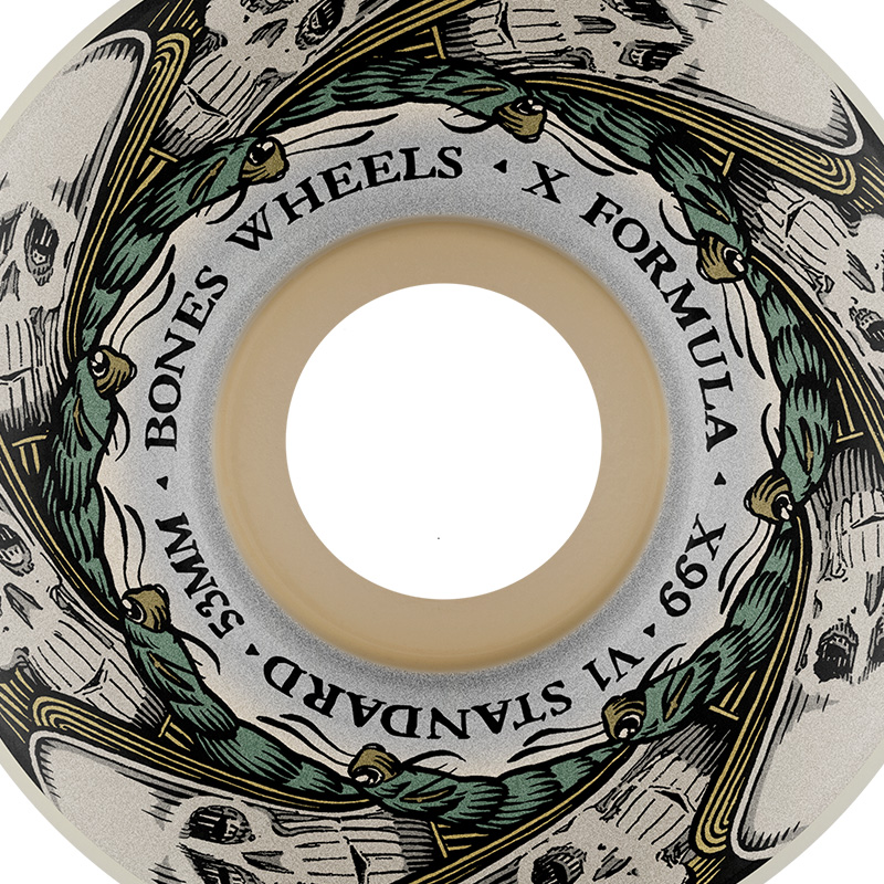 Bones X Formula Butterfly Effect V1 Standard Wheels 99A 53mm Bones X Formula Butterfly Effect V1 Standard Wheels 99A 53mm