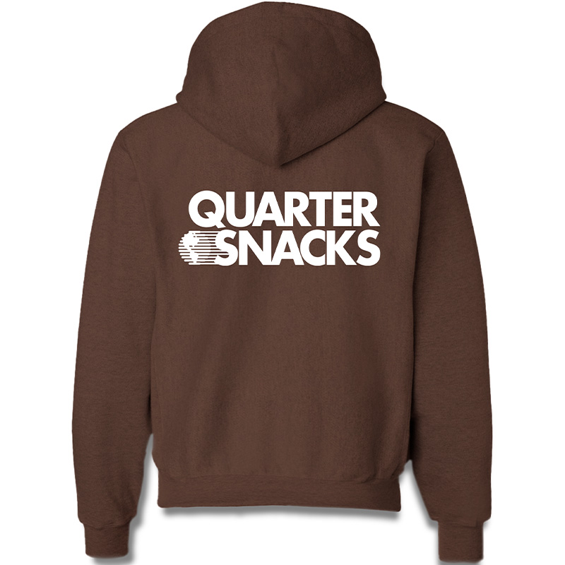 Quartersnacks Journalis Hoodie Brown Quartersnacks Journalis Hoodie Brown