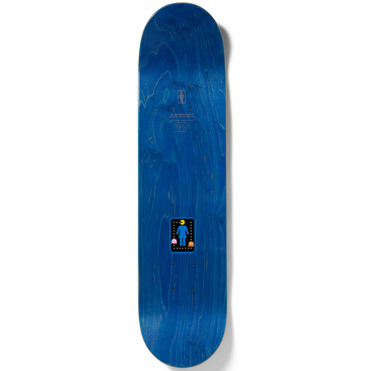 Girl Carroll Pac-Man Skateboard Deck 8.375 | 8.375
