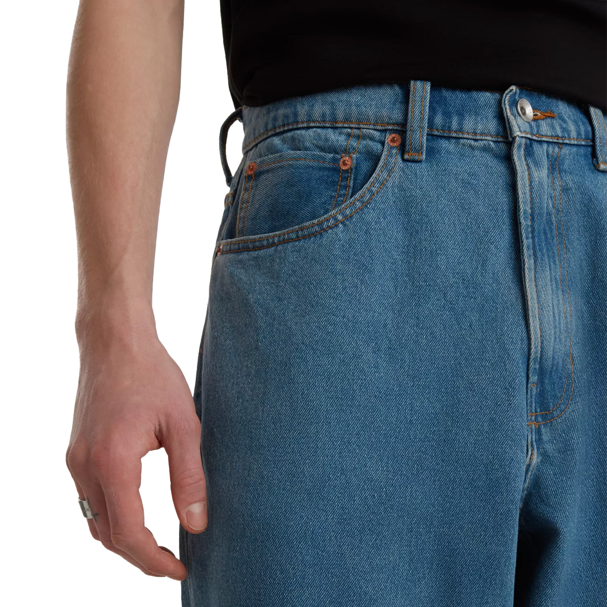 Vans Check-5 Baggy Denim Pant Stonewash/Blue Vans Check-5 Baggy Denim Pant Stonewash/Blue