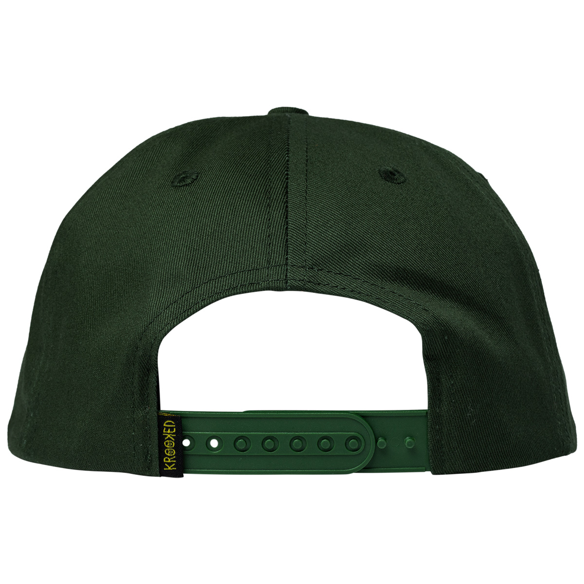 Krooked Sweatpants Redux 5 Panel Snapback Cap Olive