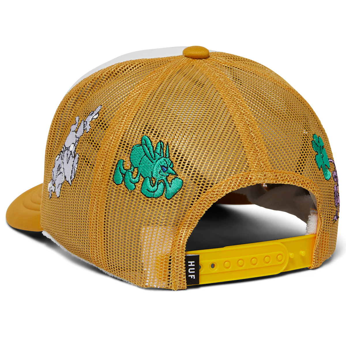 HUF Trip Trucker Hat Tarragon HUF Trip Trucker Hat Tarragon