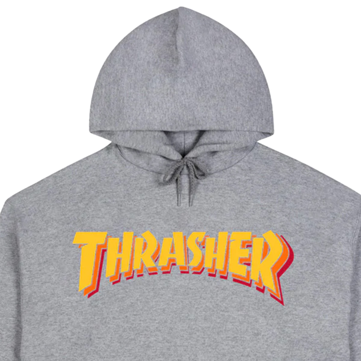 Thrasher Stacked Hooded Sweater Sport Grey
