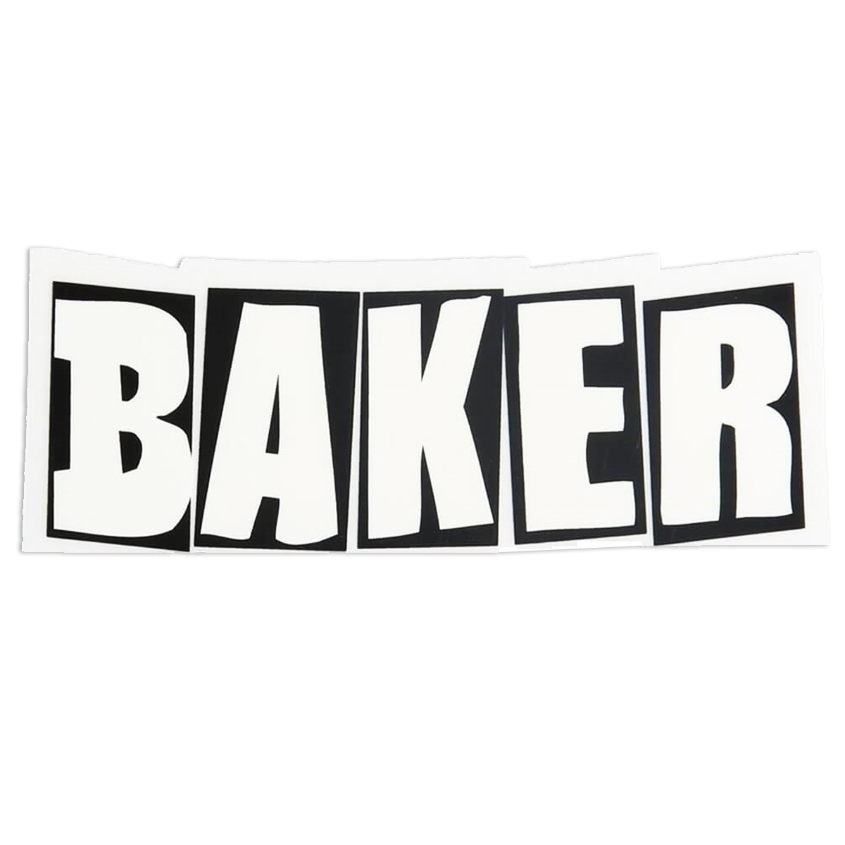 Baker Brand Logo Small Sticker