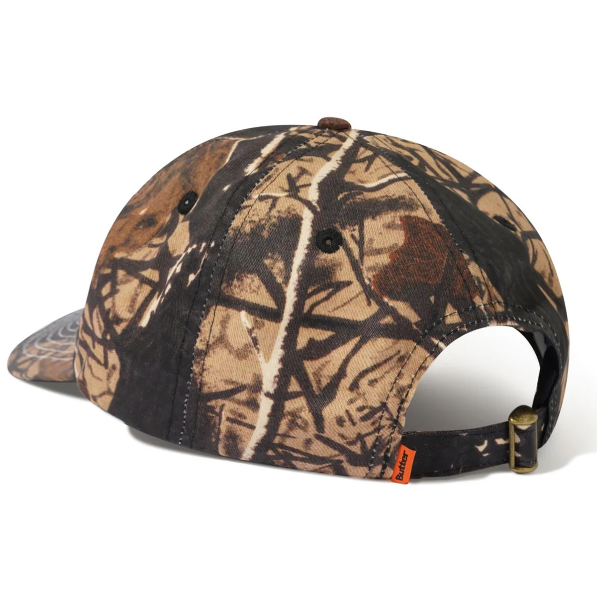 Butter Goods Radio 6 Panel Cap Forest Camo Butter Goods Radio 6 Panel Cap Forest Camo