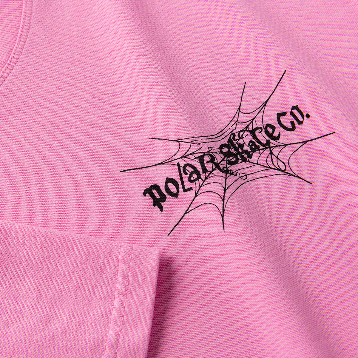 Polar Spiderweb T-Shirt Pink Polar Spiderweb T-Shirt Pink