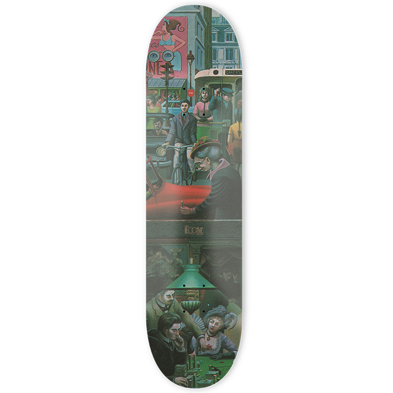 Loose Poker Skateboard Deck 8.0