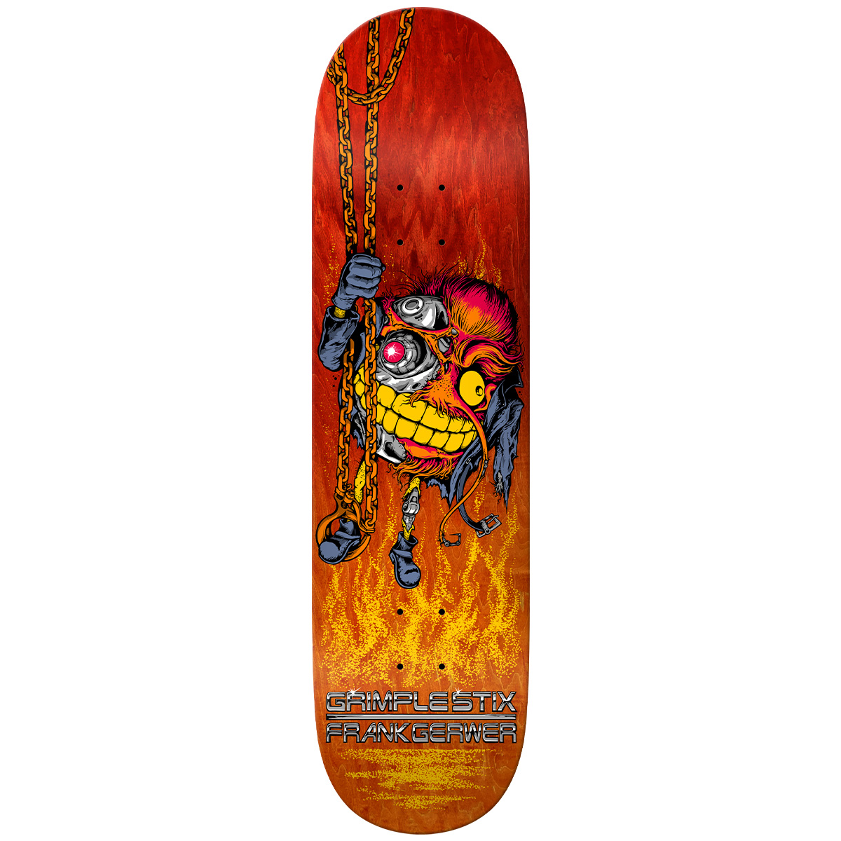 Anti Hero DBX Grimplestix Gerwer Grimplenator Skateboard Deck 8.25