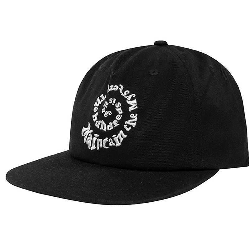 The Hundreds Moth Snapback Cap Black The Hundreds Moth Snapback Cap Black