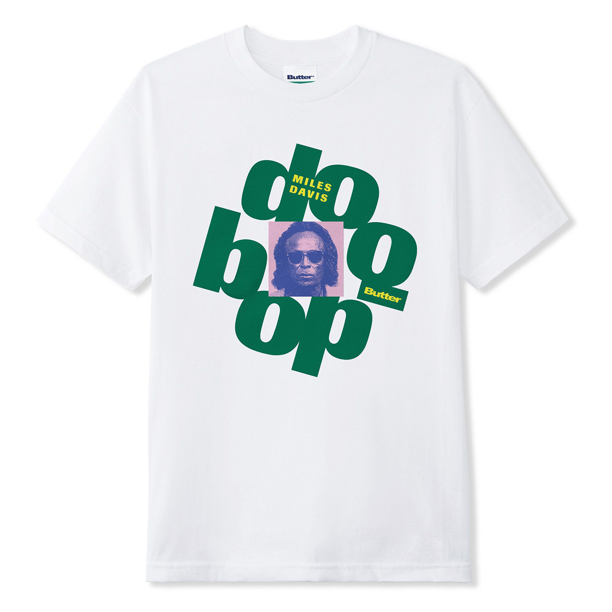 Butter Goods x Miles Davis Doo-Bop T-shirt White
