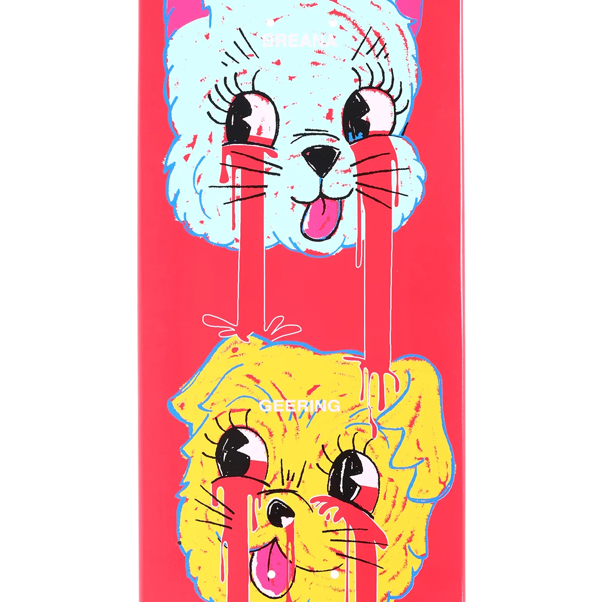 Girl Geering Blood Bath Skateboard Deck 8.5
