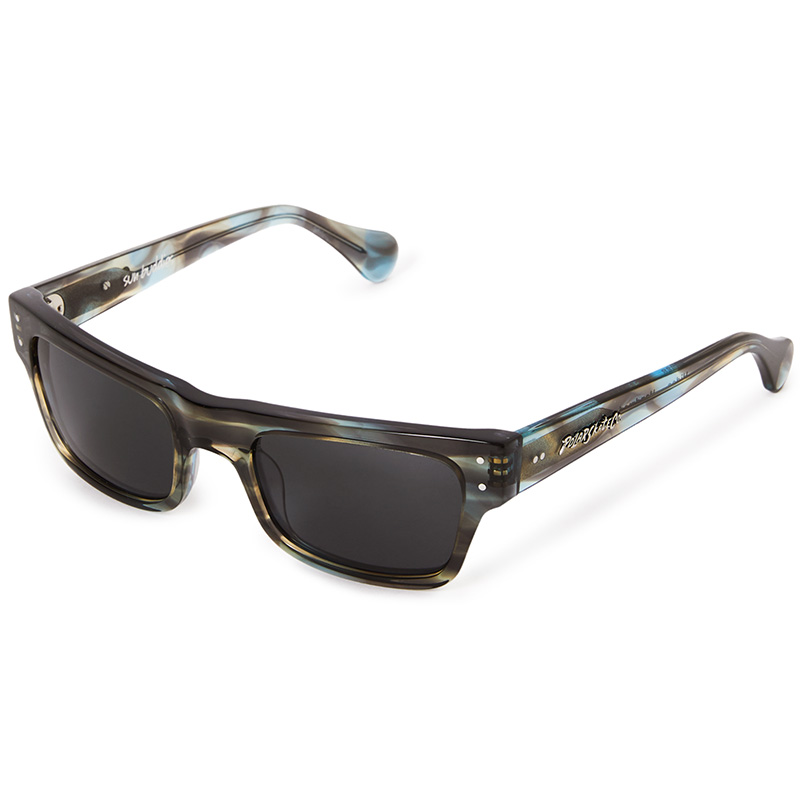 Polar Hideo Sunglasses Teal Smoke