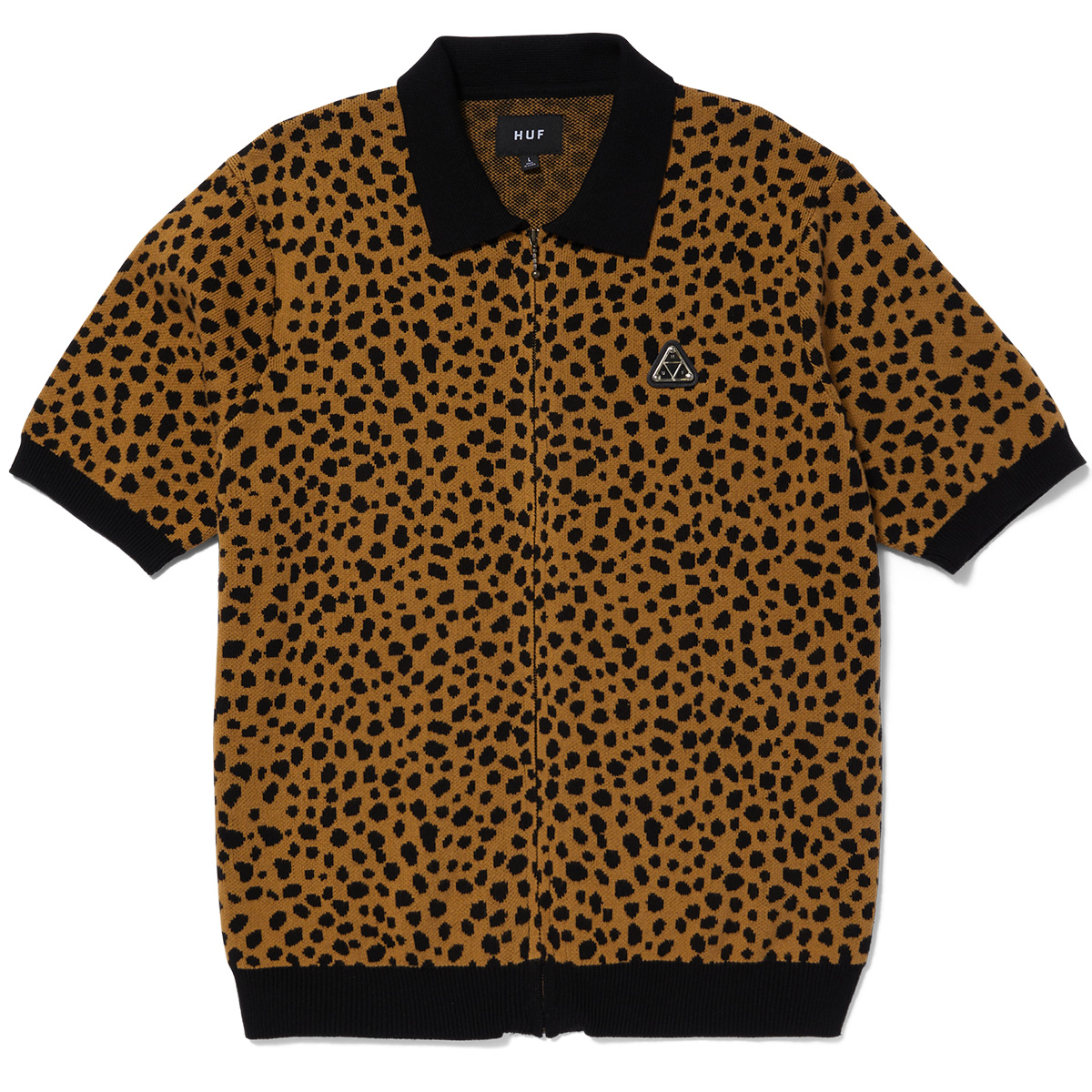 HUF Instinct Bowling Sweater Brown HUF Instinct Bowling Sweater Brown