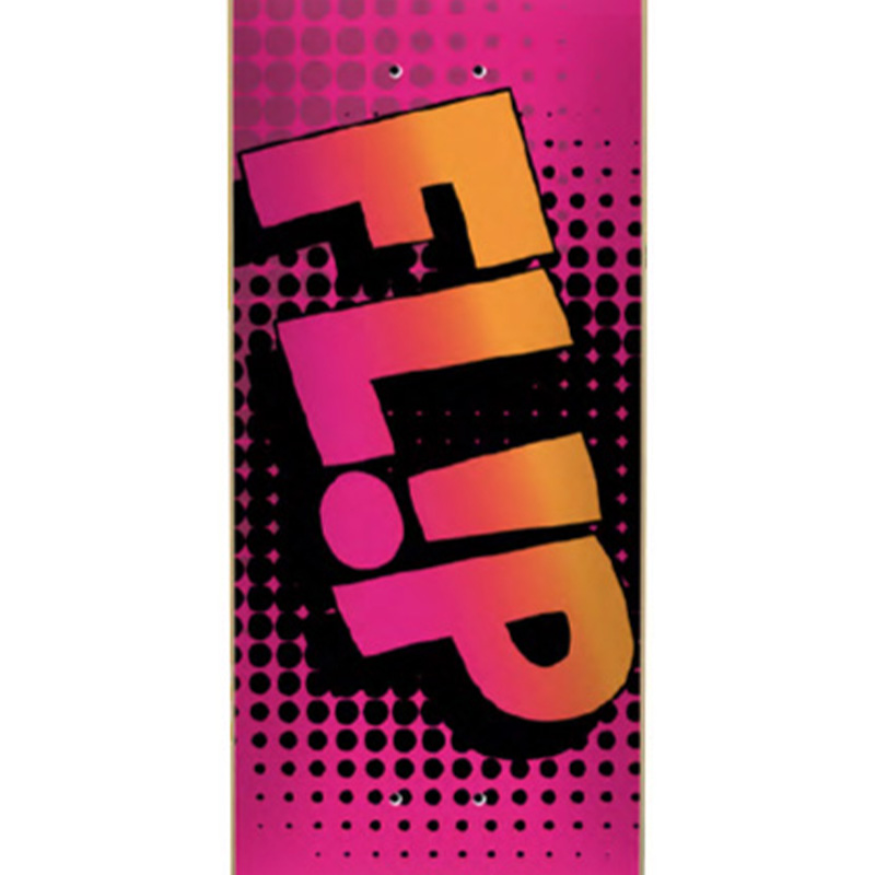 Flip Bang Skateboard Deck Pink 8.0