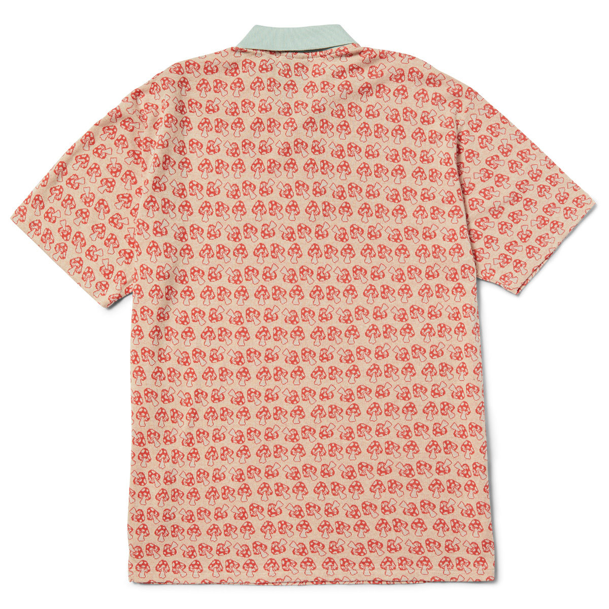 HUF Microdose Knit Polo Red