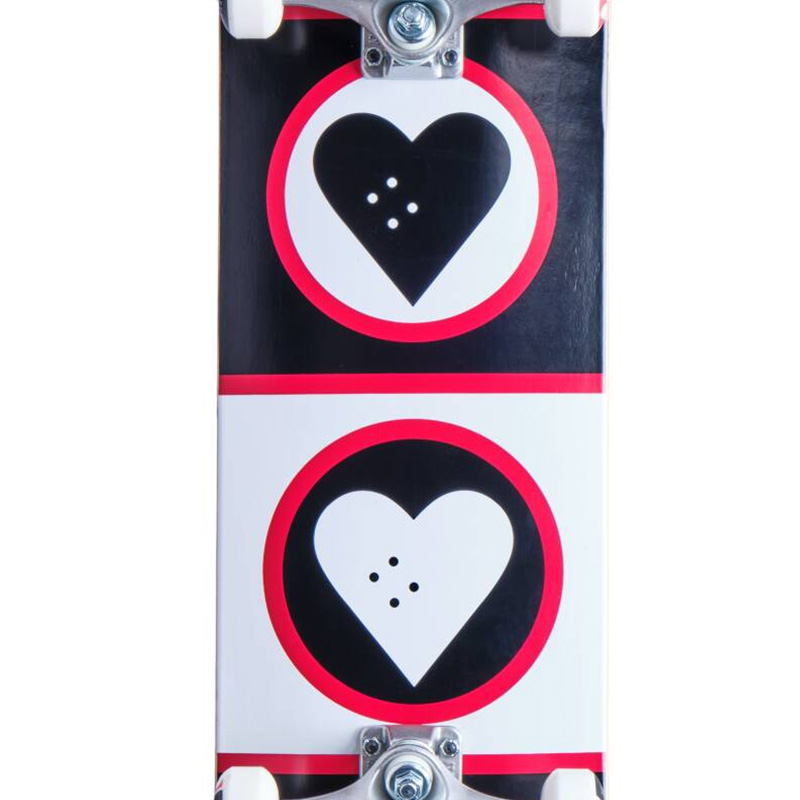 The Heart Supply Squad Complete Black/White/Red 8.25 The Heart Supply Squad Complete Black/White/Red 8.25