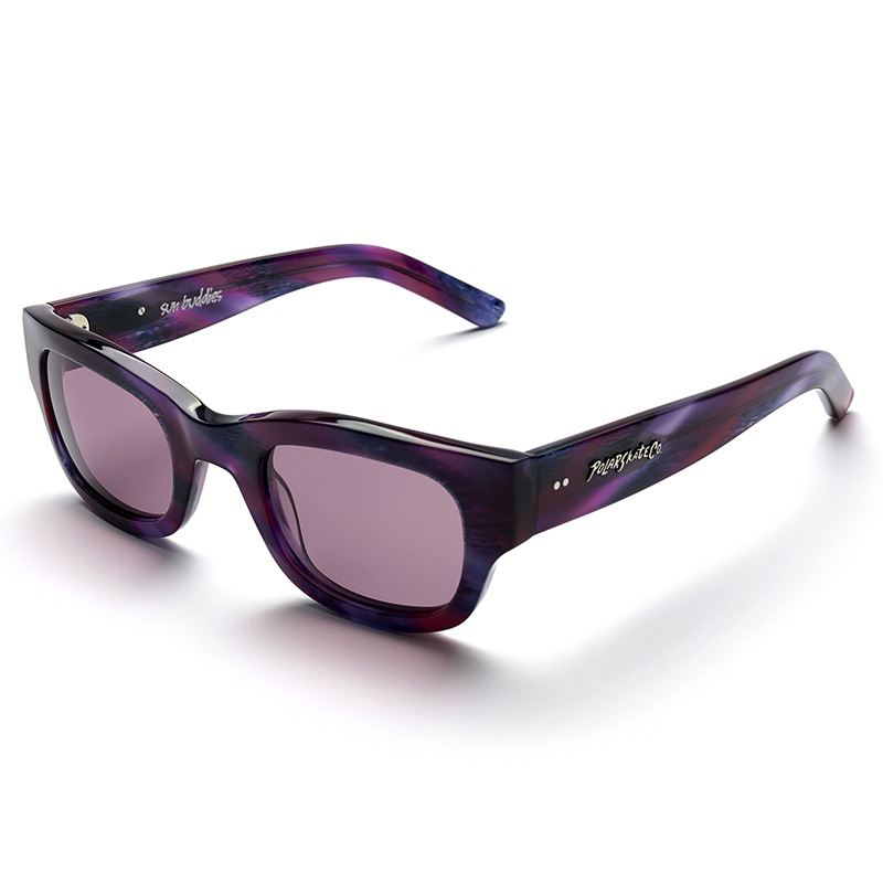 Polar x Sun Buddies Lubna Sunglasses Purple Waves