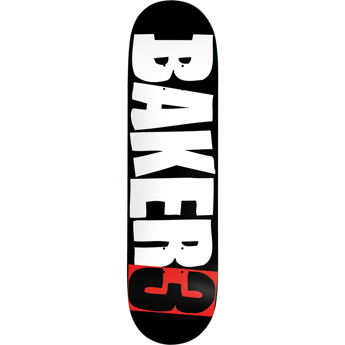 Baker 3 Skateboard Deck Black 8.25