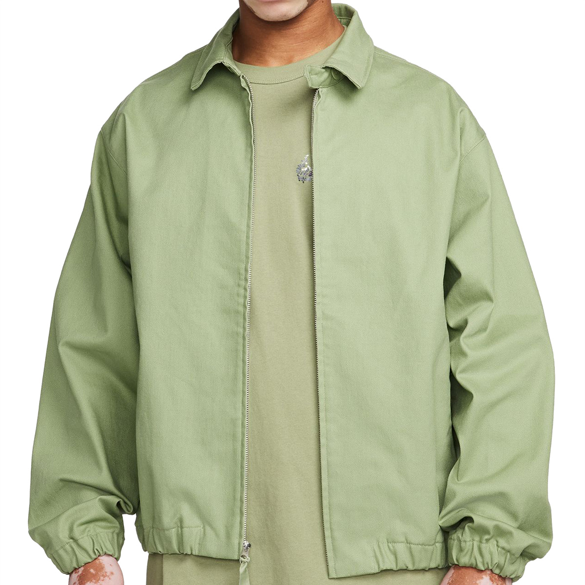 Nike SB Woven Twill Prem Jacket Oil Green Nike SB Woven Twill Prem Jacket Oil Green