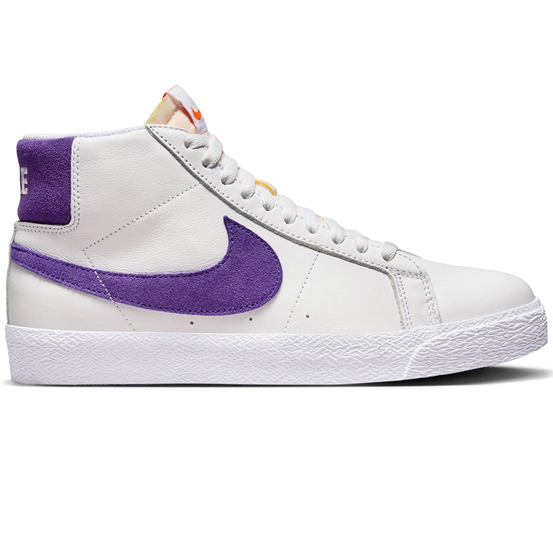 Nike SB Zoom Blazer Mid Iso White/Court Purple/White/Gum Light Brown Nike SB Zoom Blazer Mid Iso White/Court Purple/White/Gum Light Brown