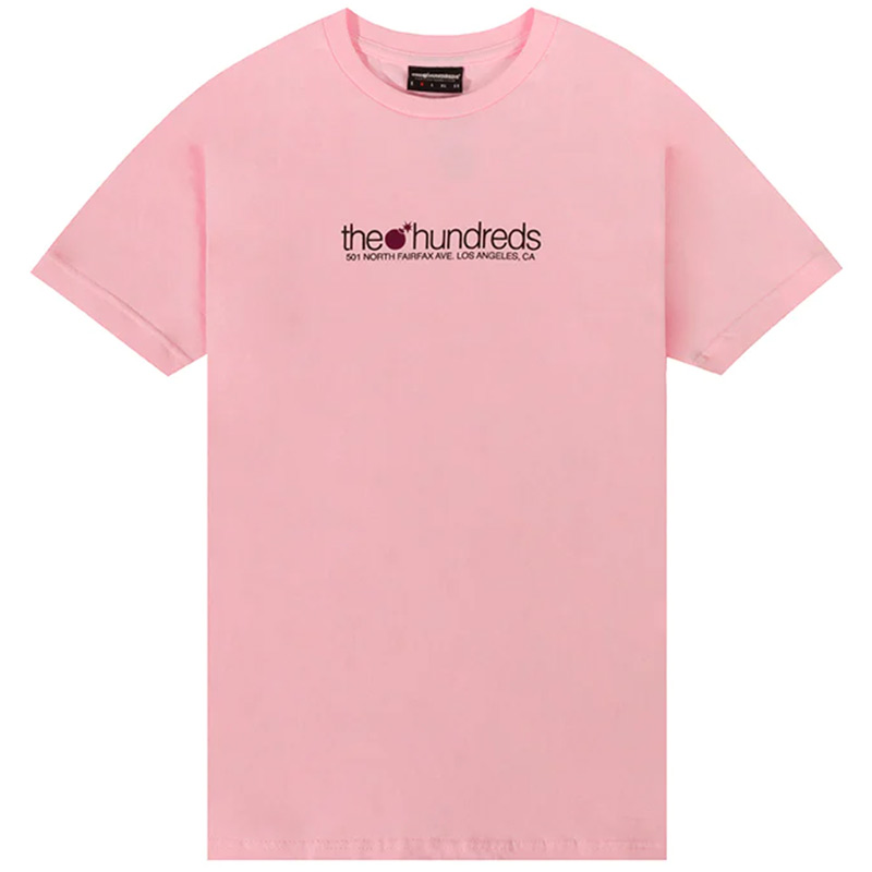 The Hundreds Mon Amour T-Shirt Pink
