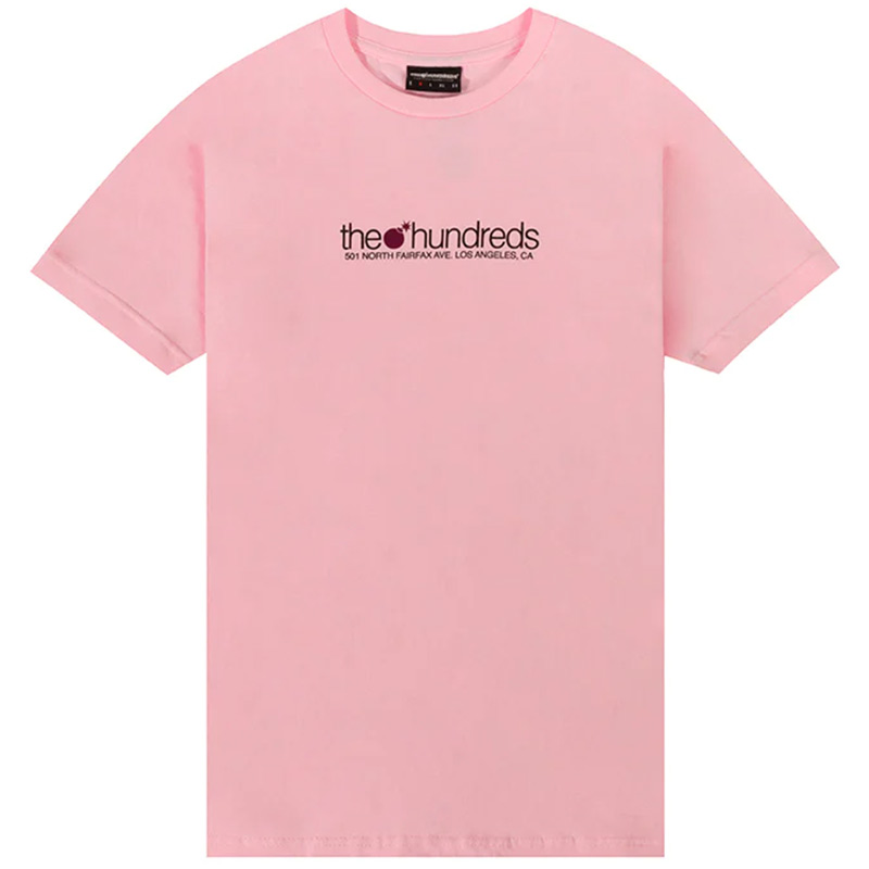 The Hundreds Mon Amour T-Shirt Pink