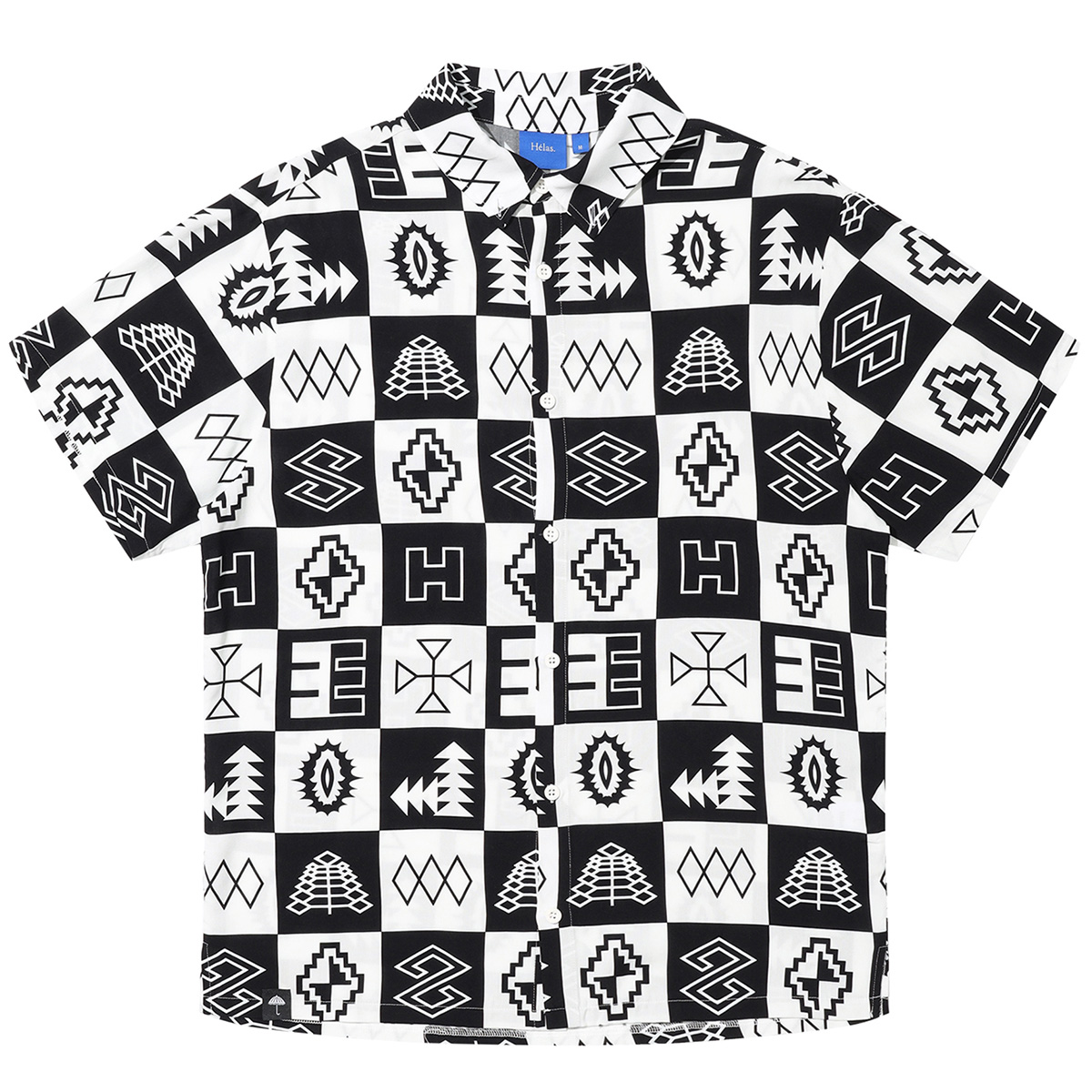 Helas Bel-Air Shirt White/Black Helas Bel-Air Shirt White/Black