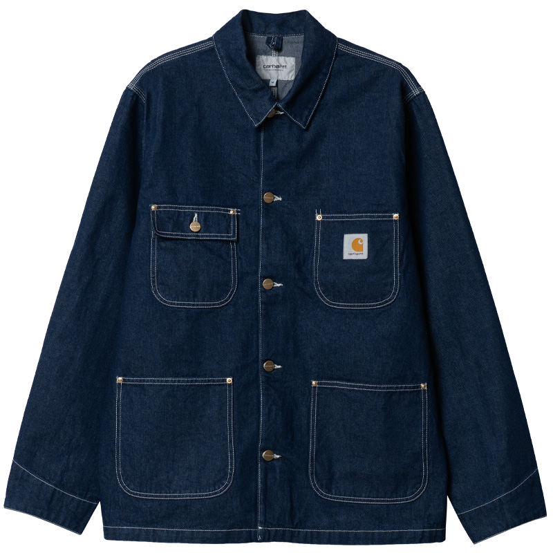 Carhartt WIP OG Chore Coat Blue One Wash Carhartt WIP OG Chore Coat Blue One Wash