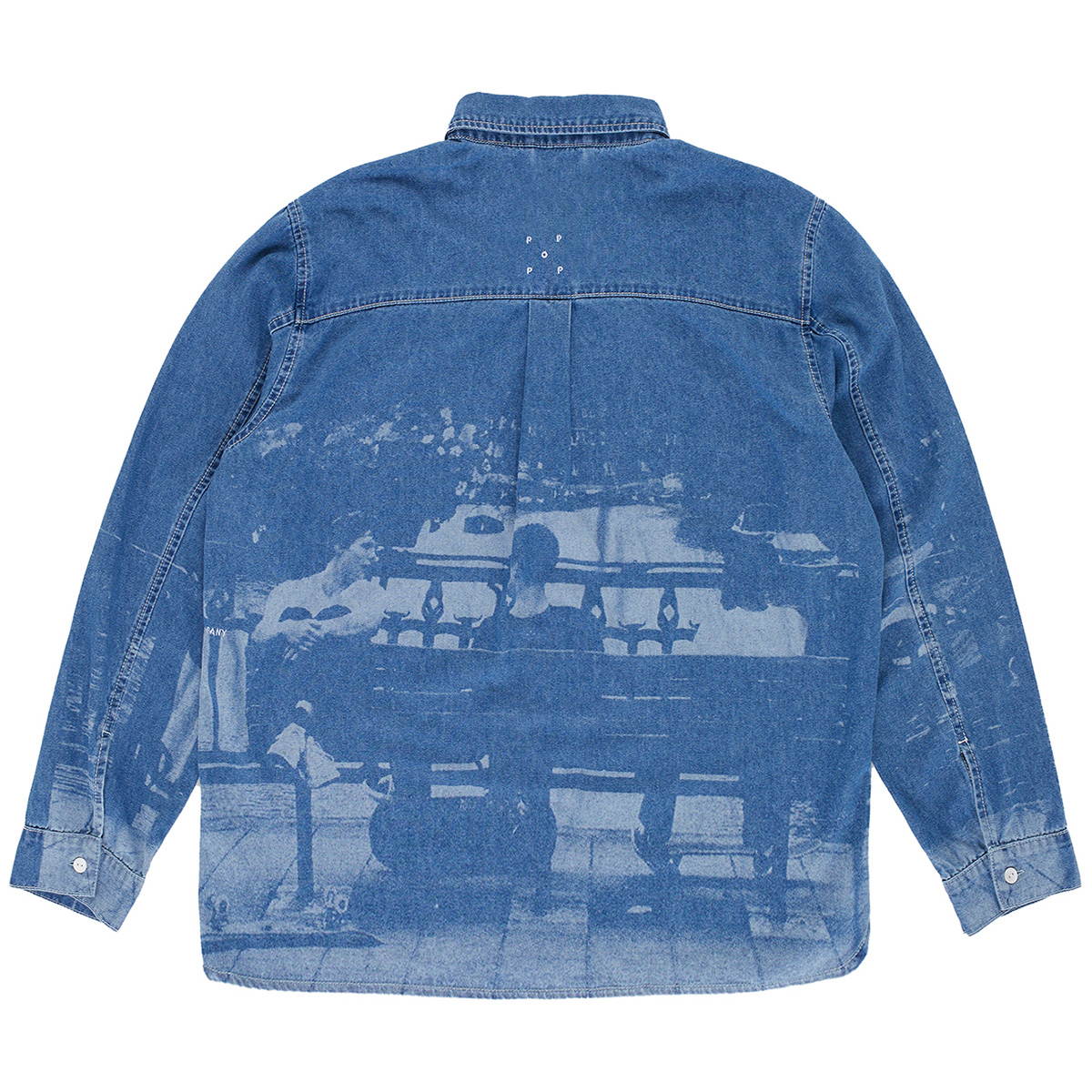 POP Printed Shirt Denim POP Printed Shirt Denim