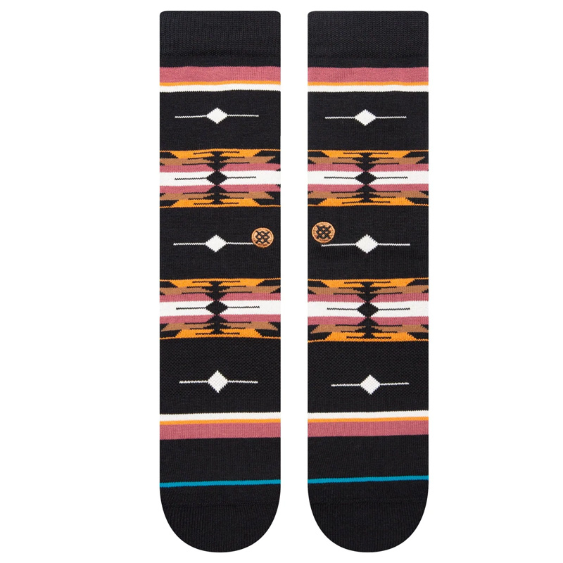Stance Cloaked Crew Socks Washed Black Stance Cloaked Crew Socks Washed Black