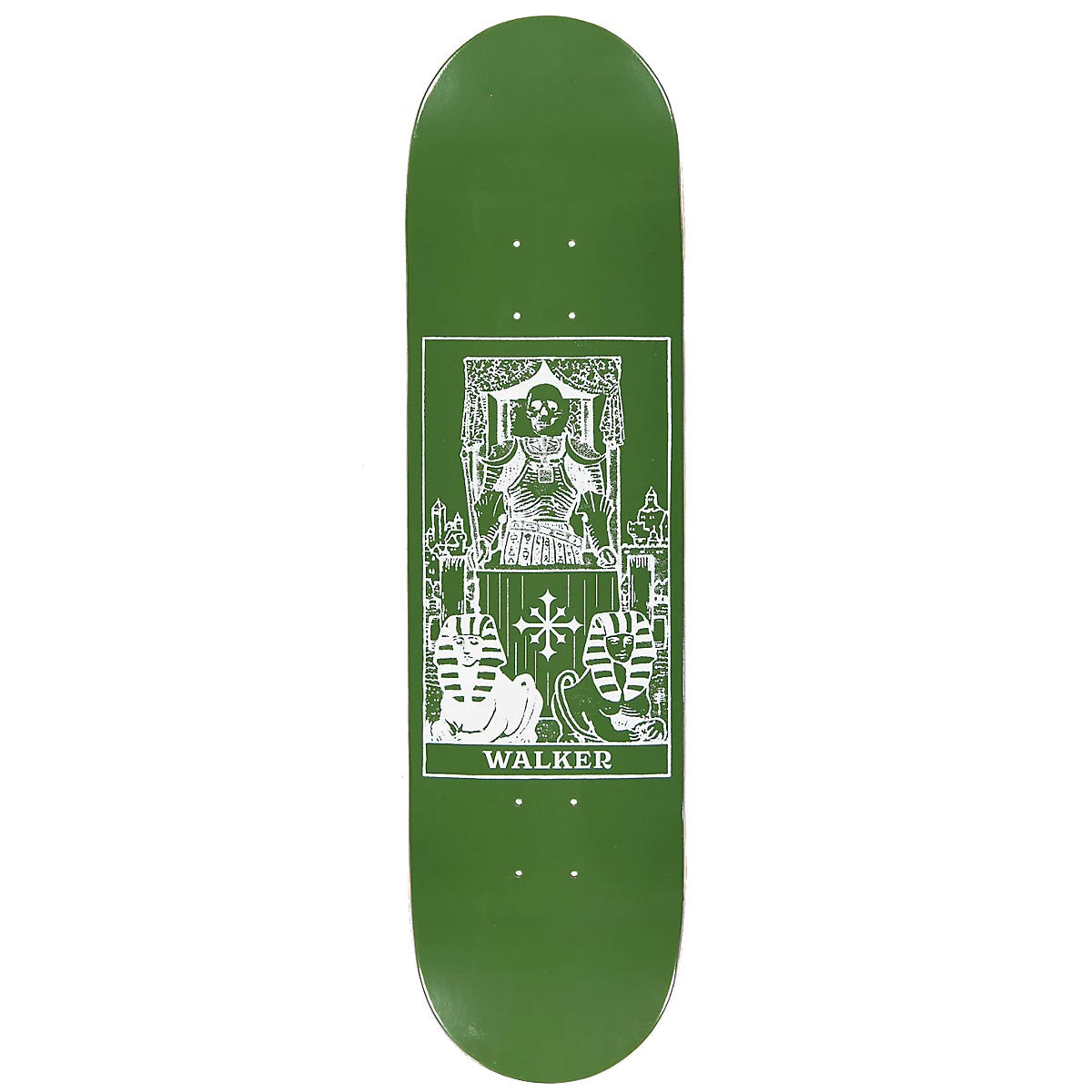 Disorder Walker Card Skateboard Deck Green 8.25 Disorder Walker Card Skateboard Deck Green 8.25