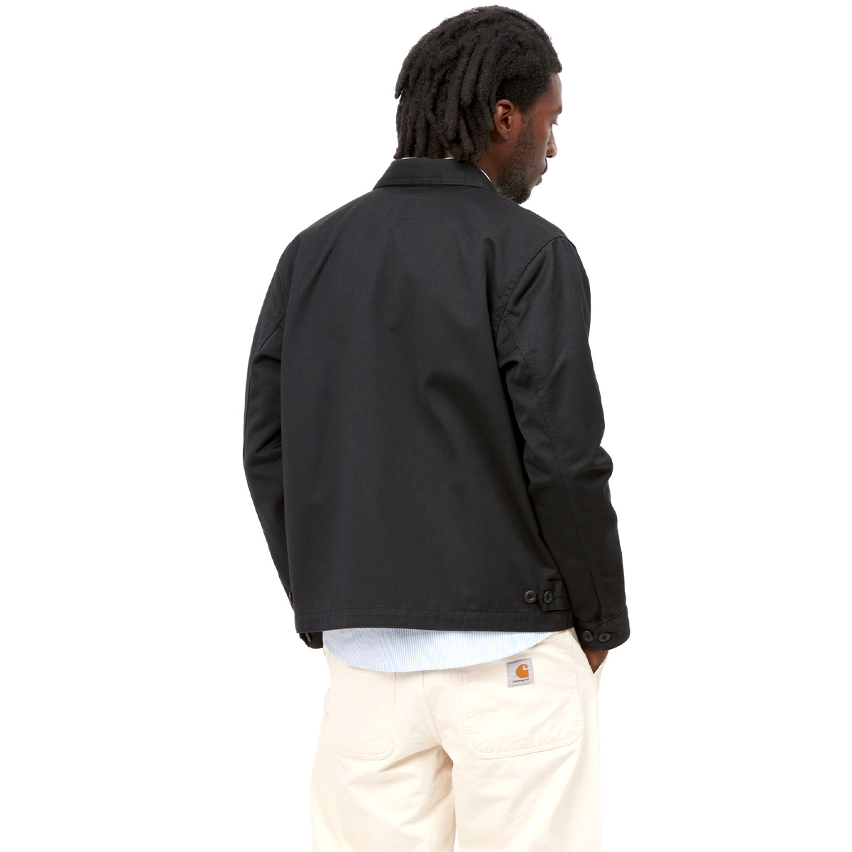 Carhartt WIP Modular Jacket Black Rinsed Carhartt WIP Modular Jacket Black Rinsed