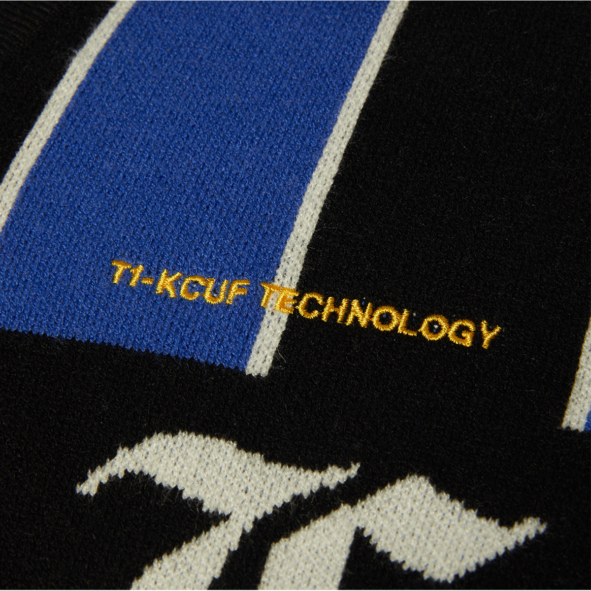 HUF Midfield Jersey Sweater Electric Blue