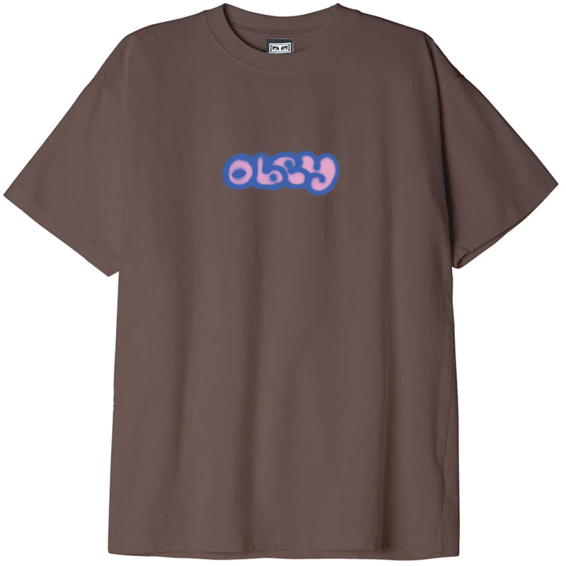 Obey Spray T-Shirt Silt