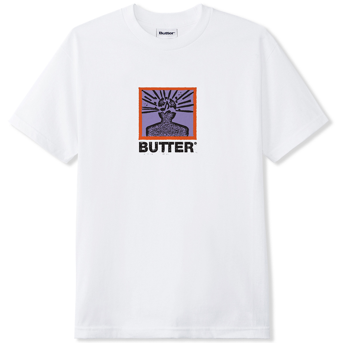 Butter Goods Explosion T-Shirt White Butter Goods Explosion T-Shirt White